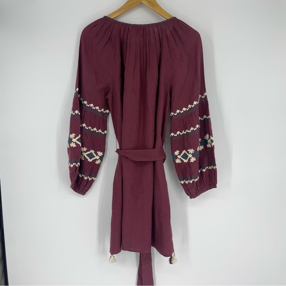 Benaras by Citrus Linen Dress NWT Size medium - Picture 8 of 10